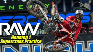 Houston 1 Supercross Practice RAW - Motocross Action Magazine