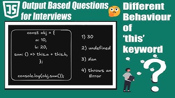 javascript Interview Question | 