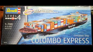 Part 1, Scalefinishes builds the Revell-Germany 1/700 Colombo Express. Hull build