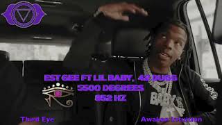 EST Gee Ft Lil Baby - 5500 Degrees - 852 Hz [ Third Eye Chakra - Awaken Intuition ] 👁