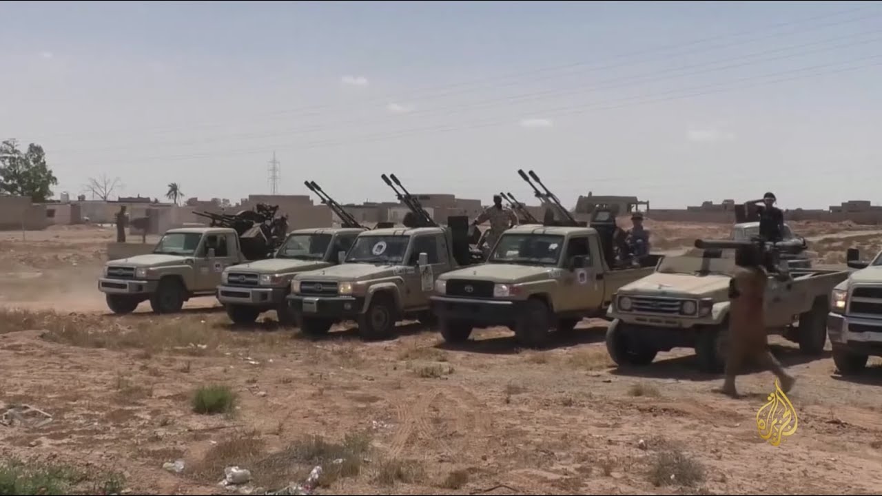 🇱🇾قوات حكومة الوفاق تحشد تعزيزاتها على تخوم سرت