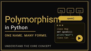 Full Polymorphism in Python Explained | OOPs for Beginners Guide