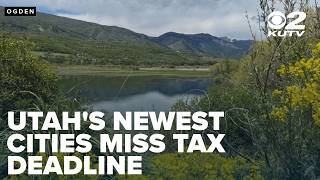 Utah's newest cities miss tax deadline after incorporation delays