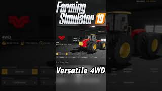 Versatile 4WD Tractors - FS19 Mods