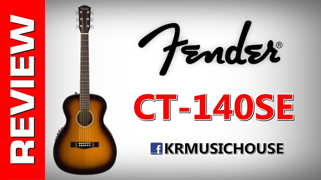 Fender CT-140SE ☆ Travel Guitar - YouTube