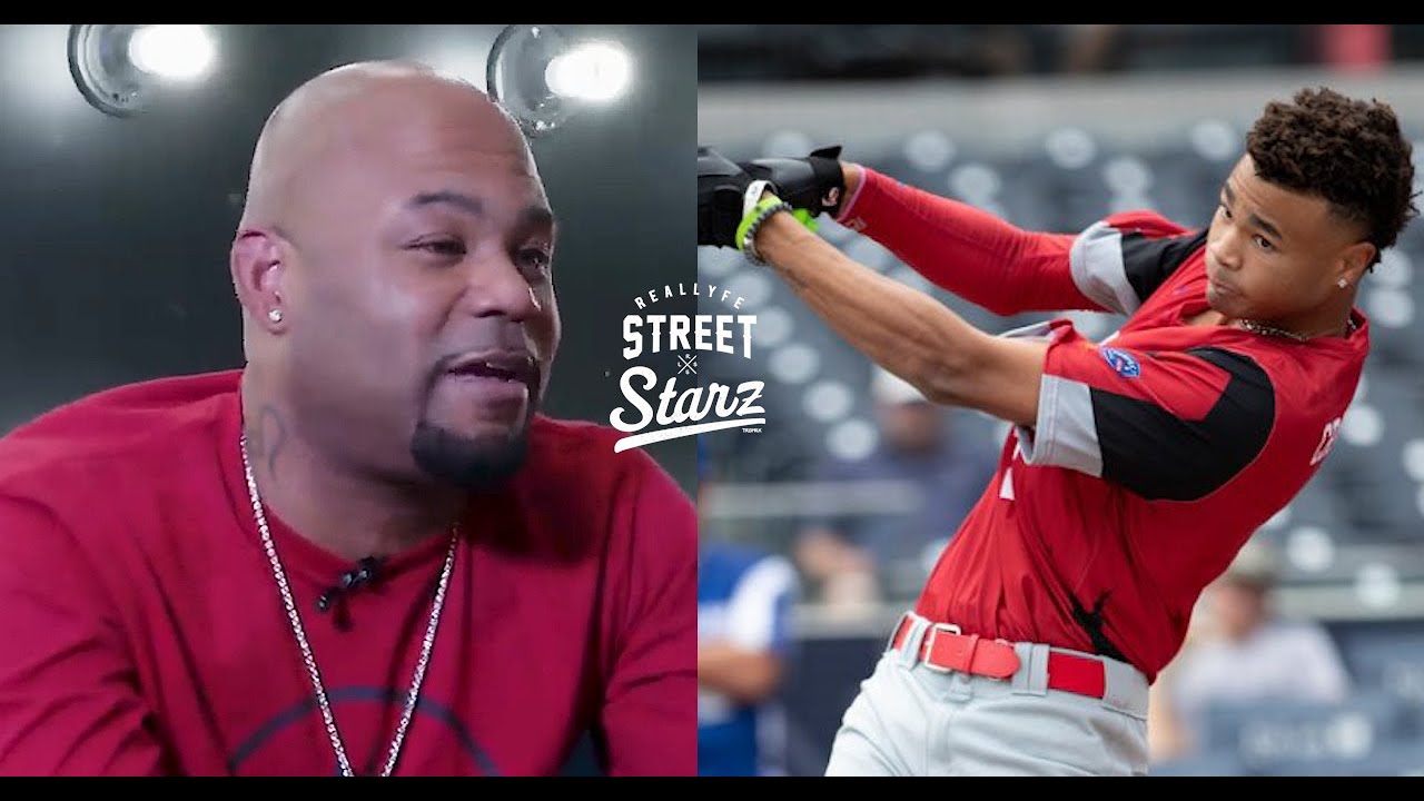 Carl Crawford on MLB not having a Hip Hop element & his son Justin Crawford  being better than him 