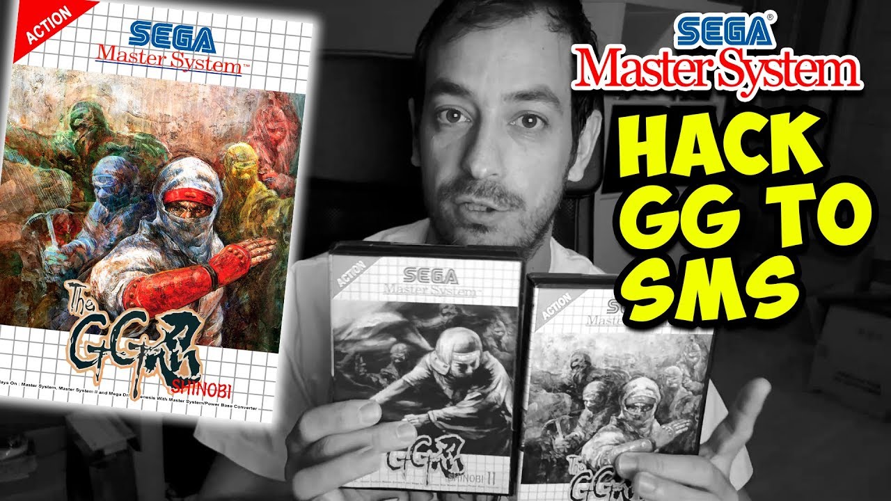 Gg Shinobi Sega Master System Gg2sms Hack Youtube