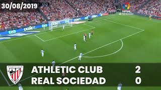 ⚽ FULL MATCH I LaLiga 19/20 I J3. Athletic Club 2 - Real Sociedad 0