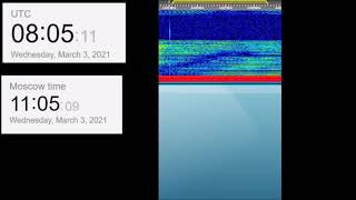 The Buzzer/UVB-76(4625Khz) March 3, 2021 08:04UTC Test count