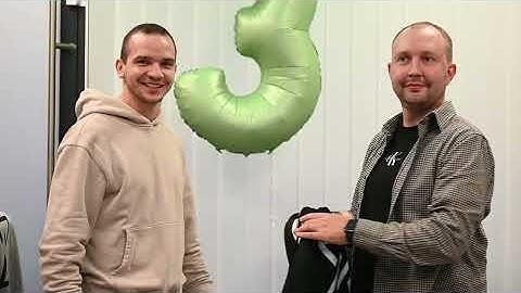 Congratulations to our Frontend Developer on reaching 3 years with abz.agency