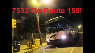 NeoplanDude | NJ Transit 2001 MCI D4000 #7532 On Route 159, To New York!