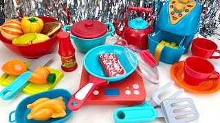 Satisfying with Unboxing & Review Miniature Kitchen Set Toys Cooking Video | ASMR Videos no music