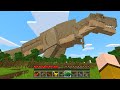 ICH FINDE verbotene DINOSAURIER MONSTER in Minecraft.. 😨