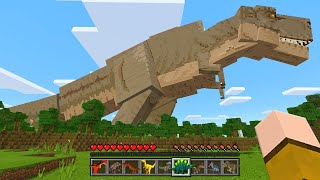 ICH FINDE verbotene DINOSAURIER MONSTER in Minecraft.. 😨