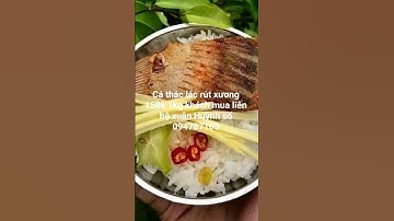 Cá thác lác rút xương