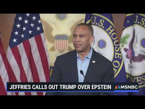Jeffries Drops Epstein Bomb Trump Either Lied Or There S A Cover Up 