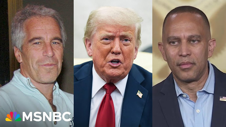 Jeffries drops Epstein bomb: Trump either 'lied' or there’s a 'cover-up'