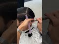 Clean Fade Transformation with Perfect Lineup by Top Barber #fade #barber #lineup