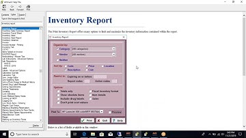 AVImark Year End  Recommended Inventory Report and Markup