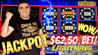 High Limit Lightning Link Slot Machine Handpay Jackpot  6250 A Spin  High Limit Room Slots