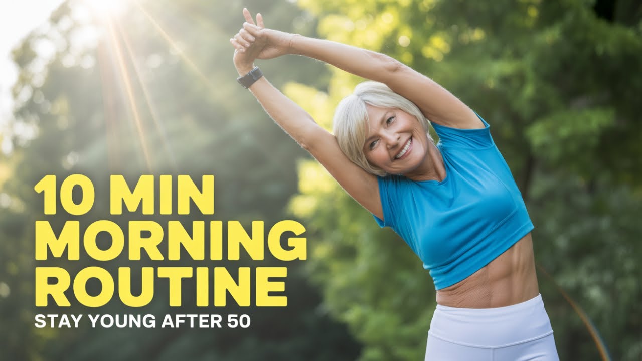 Energetic Daily Routine 10 Minute Morning Routine After 50 | Stay Young, Strong & Energetic ...