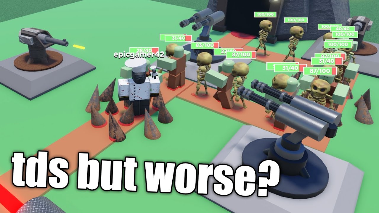 a NEW tower defense game came out..