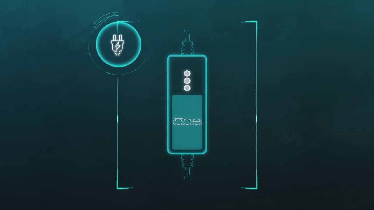 Der neue Fiat 500 | Laden Zuhause über die Haushaltssteckdose