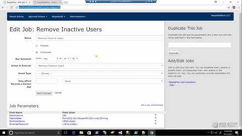 Clean up Inactive Users in Active Directory