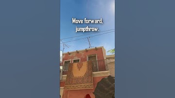 CS2 - Instant Mirage Window Smoke (Spawn #4)