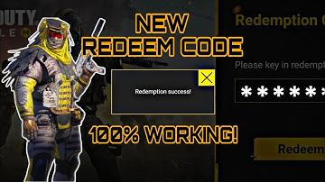 NEW! Redeem Code Claim Now Before its Gone!! CALL OF DUTY: MOBILE FREE CODES