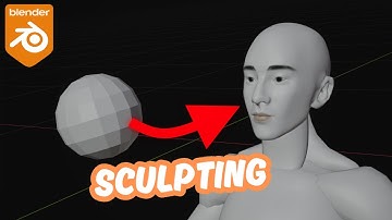 Sculpting the Face - 3D Character creation Part 2