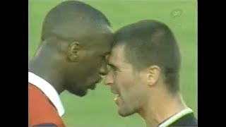 Patrick Vieira vs Roy Keane - 1998/99 PL Highbury - All touches
