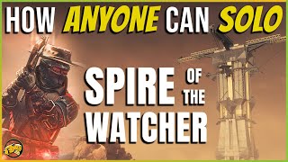 Solo Spire of the Watcher Dungeon Guide - All Secrets - Season of the Seraph - Destiny 2