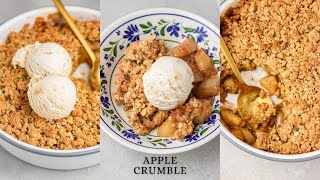 Homemade Apple Crumble (Easy and the best recipe ever)