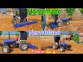 New Holland Homemade Very Powerful Remote Control Tractor with Cultivator