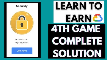 Learn To Earn Cloud Challenge Security Solutions|Learn To Earn Google Cloud Solutions Program #BCW