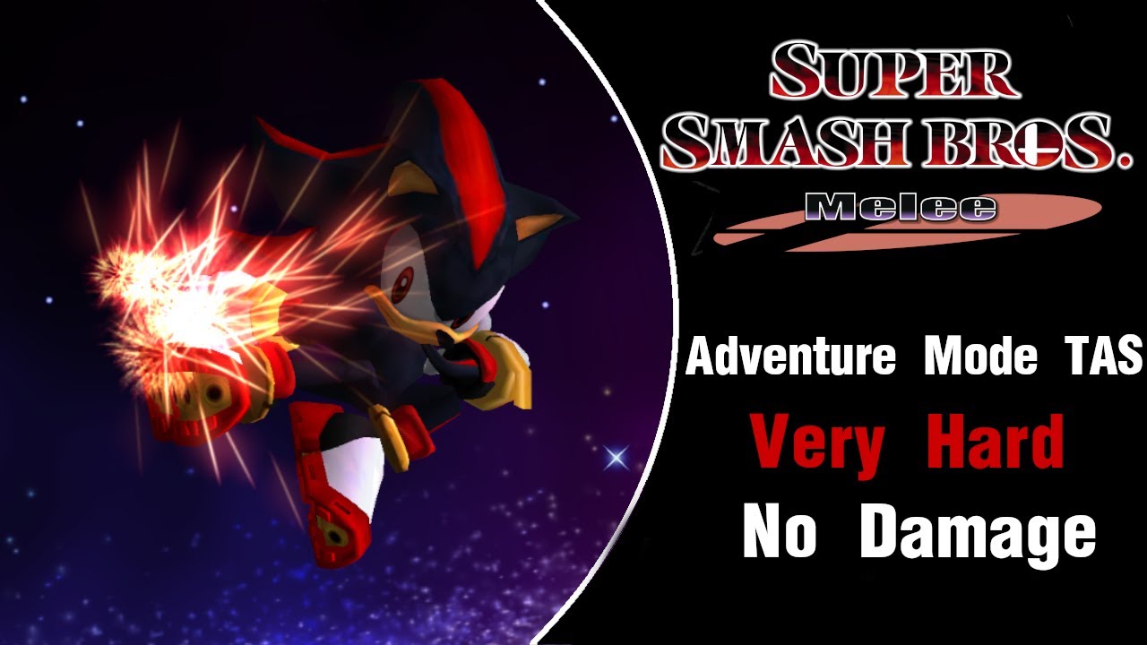 SSBM [TAS] - Shadow Adventure Mode (Very Hard, No Damage)