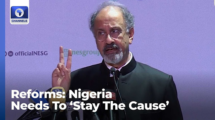 What Nigeria Must Do To Transform Its economy - World Bank VP