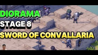 DIORAMA 8 STAGE 8 UPON THE SCORCHED EARTH SWORD OF CONVALLARIA GUIDE