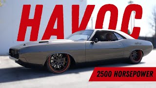 2500 Horsepower HAVOC 1970 Challenger RestoMod | Rides by Kam | Fusion Motor Company