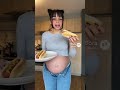 VIENTRE DE CHICA LATINA = 😣💦🥛 #sora #pregnant #bloated #belly #argentina #chica #colombiana