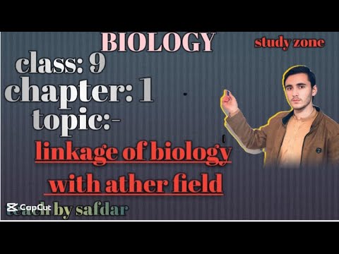 Class-9 chapter-1-topic:-linkage of biology e.g-biometry,biogeography ...