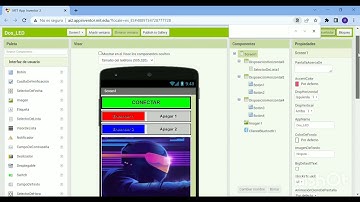 Encender dos led por Bluetooth y MIT App Inventor.