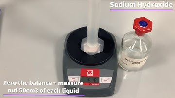 Core practical P6 0 Investigating density liquids GCSE Edexcel Physics