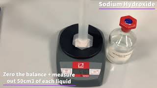 Core practical P6 0 Investigating density liquids GCSE Edexcel Physics