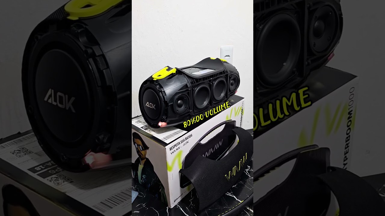 WAAW HYPERBOOM 1000 TOCANDO SEM A CAPA , VÍDEO COMPLETO NO CANAL