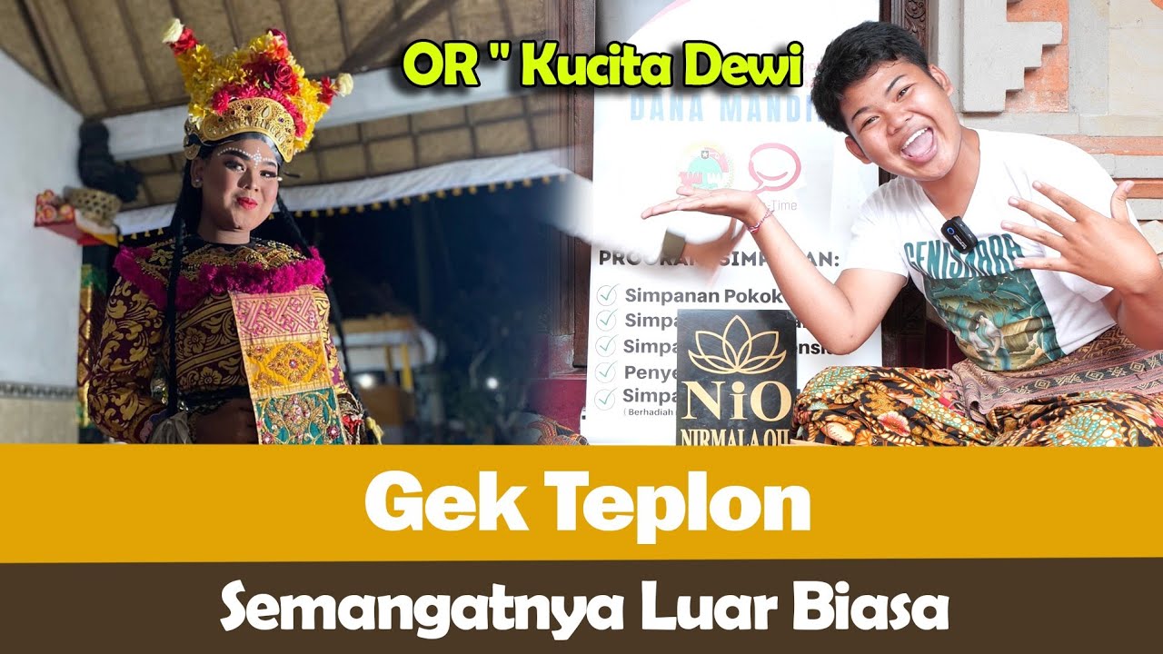 OR - Kucita Dewi STI Bali‼️Gek Teplon ‼️Semangatnya Luar Biasa‼️❤️