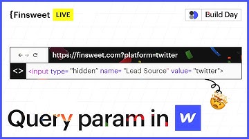 #156 - Gebruik URL-queryparameters in Webflow