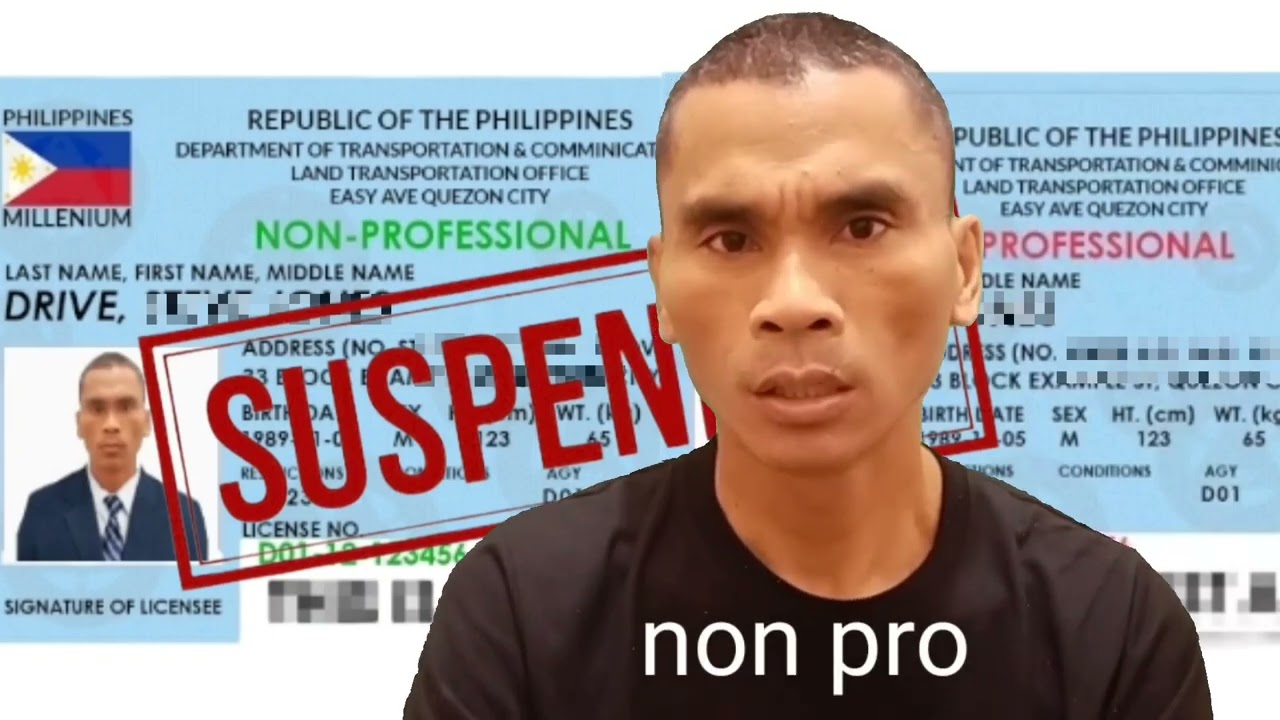 Suspension of driver license#ltoviolation#suspendedriverlicence#trafficviolation