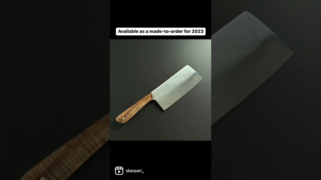 This will available as a made-to-order knife for 2023. 